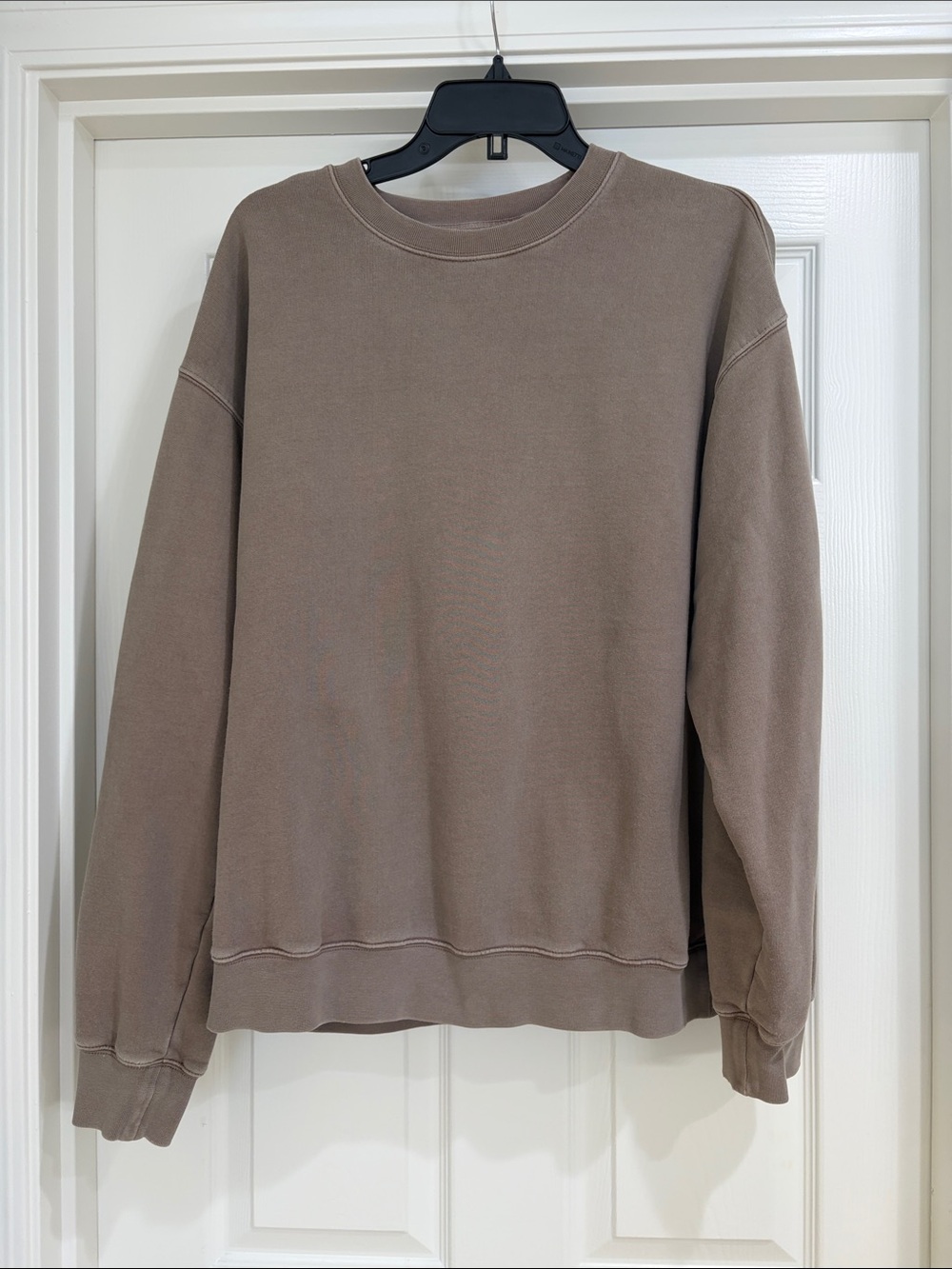 Madewell Men's Crewneck Sweatshirt in Taupe Brown